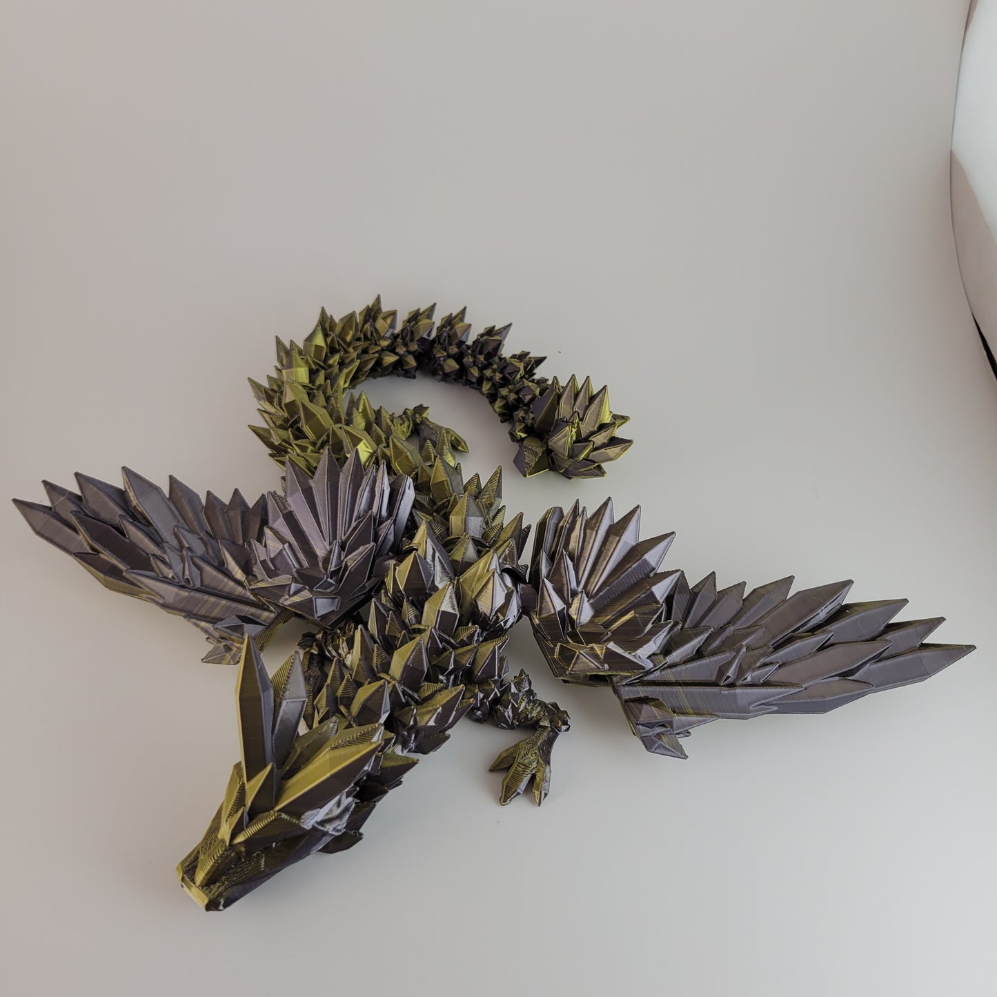 Cinderwing Crystalwing Dragon Articulated Sensory Toy, Gift