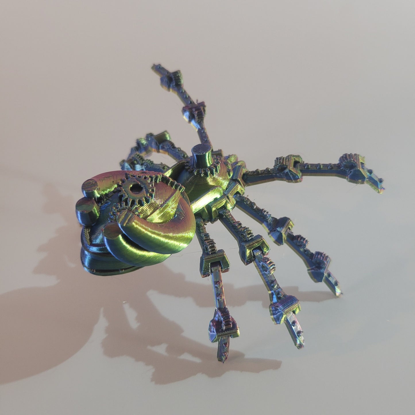 Steampunk Spider Articulated 3D printed Fidget Toy
