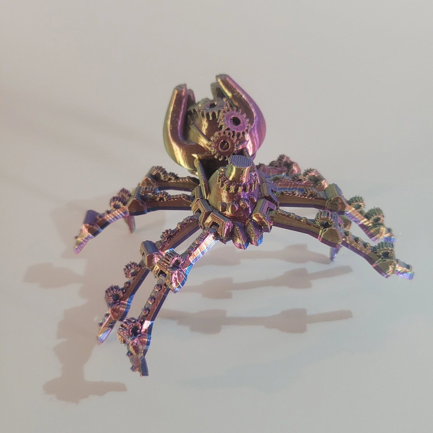 Steampunk Spider Articulated 3D printed Fidget Toy