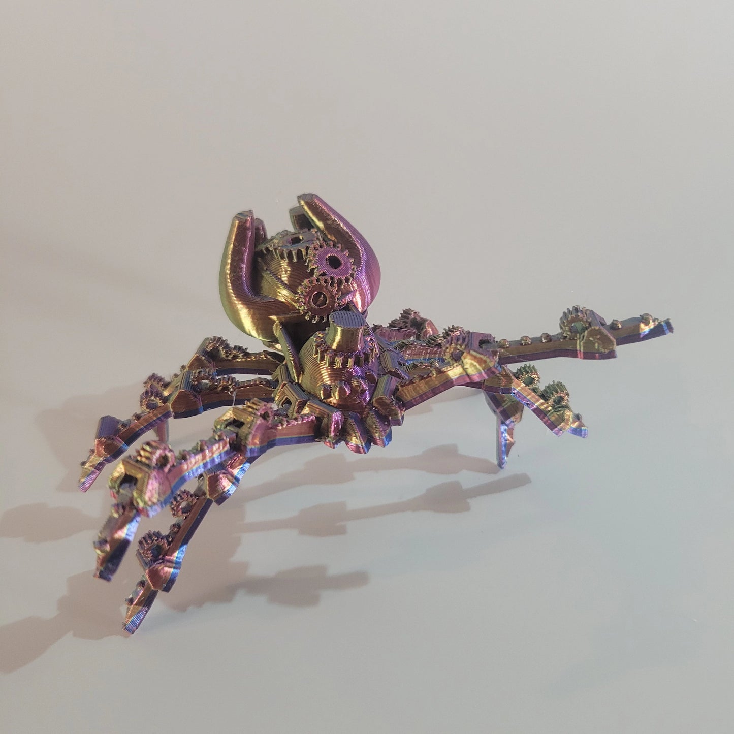 Steampunk Spider Articulated 3D printed Fidget Toy