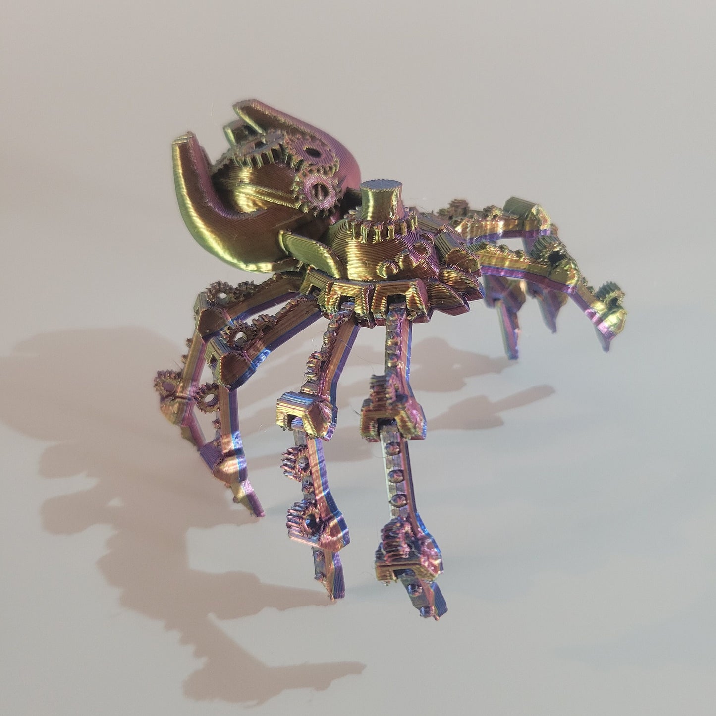 Steampunk Spider Articulated 3D printed Fidget Toy