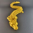 Articulated 3D Printed Articulated 25" Dragon Fidget Toy, Desk Decor